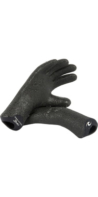 2025 Rip Curl Junior Dawn Patrol 2mm Neoprene Gloves WGLLAJ - Black